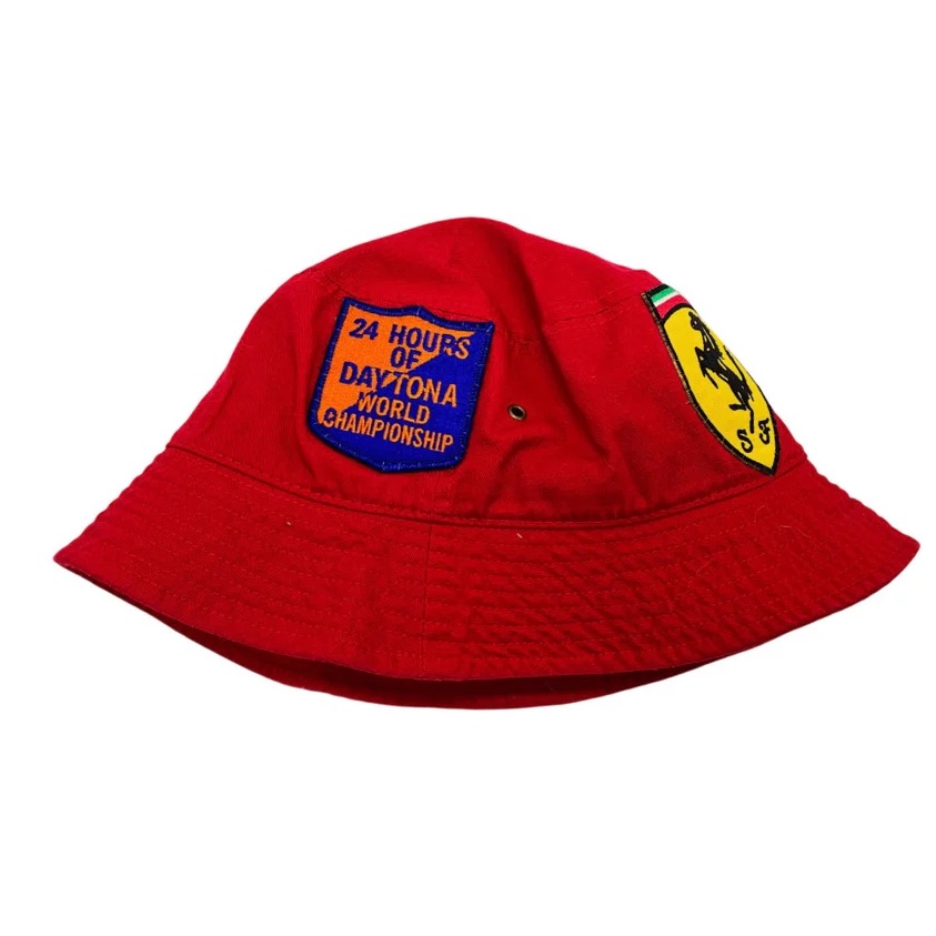 Ferrari  Rolex 24 Bucket Hat By The Art School 1 Of 1